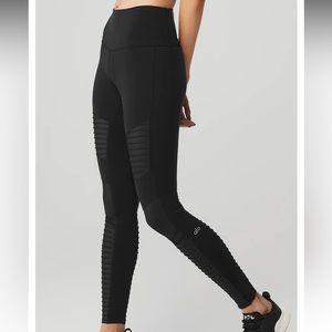 Alo Moto Leggings Black XS